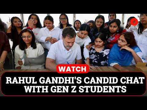 Rahul Gandhi’s Big Q&A With Gen Z Students of Gargi College On Women’s Reservation Bill
