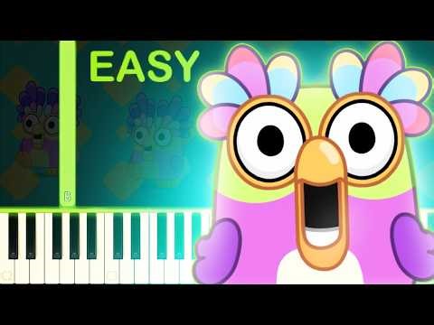 Chattermax Song | BLUEY - EASY Piano Tutorial