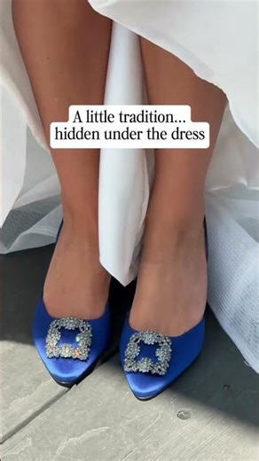 Hidden “something blue” idea for brides 💙