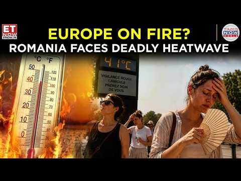 CODE RED! Romania Declares Emergency Heatwave Alert During National Exams | ET Now | Latest News