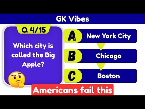 Can You Beat This USA GK Quiz in 15 Seconds? ⏱️