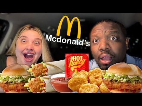 Trying McDonald's NEW Menu Items! [Food Review]