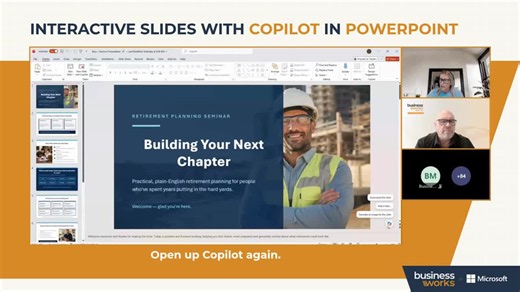 Interactive Slides with Copilot in Powerpoint | BusinessWorks - Making IT Simple