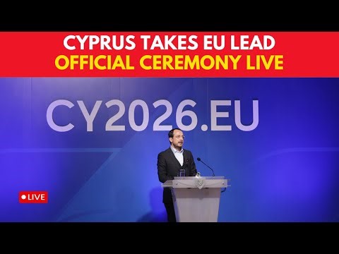 LIVE | Cyprus Assumes EU Council Presidency | Official Ceremony