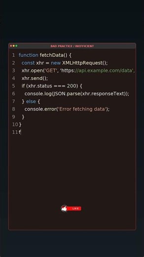 Stop Doing This in javascript