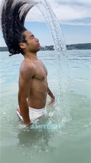 Как волосы могут достичь скорости звука #амитеш #физика