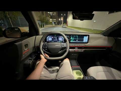 Kia EV2 2026 Night Test Drive