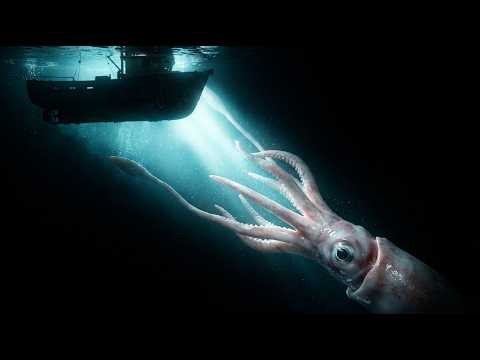 Fisherman Films Giant Squid… What It’s Doing Is Terrifying