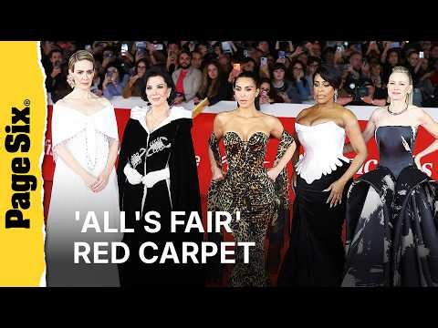 All’s Fair premiere red carpet at Rome Film Festival 2026: Kim Kardashian, Kris Jenner, Naomi Watts