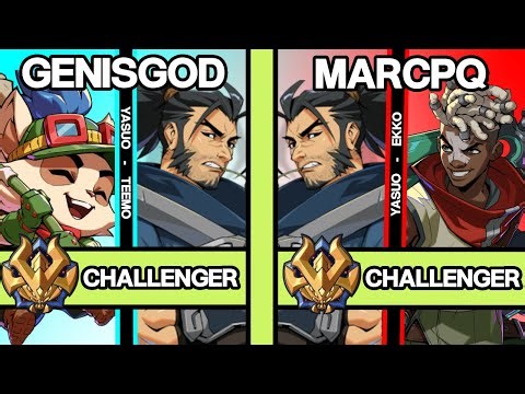 2XKO ▰ GENISGOD (Yasuo-Teemo) vs MARCPQ (Yasuo-Ekko) ▰ 2XKO Pro Replays