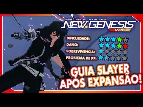 Guia Slayer após expansão! Skill Tree, Ex Style, Tech Arts e Anel | PSO2NGS
