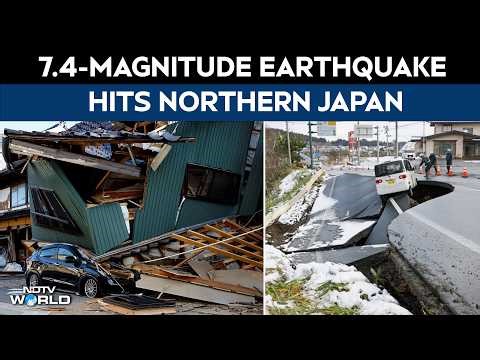 Japan Earthquake | 7.4 Quake Hits Japan; Tsunami Waves Recorded, Evacuations Near Fukushima