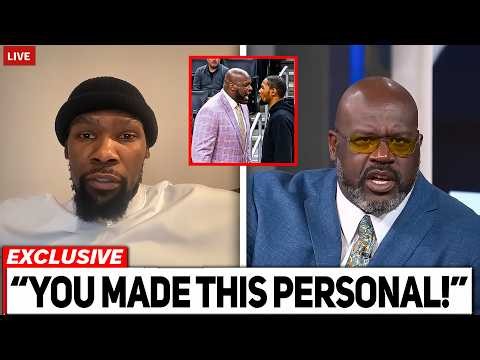 Kevin Durant CONFRONTS Shaq After KD Injury Drama Gets EXPOSED!