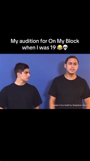 Tbh this audition was rough but changed everything for me 😂 | On My Block