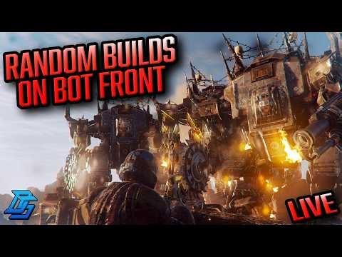 🔴 Helldivers 2: RANDOM BUILDS ON THE BOT FRONT! LETS TAKE CHOOHE! #helldivers2