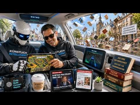 Waymo kommt nach Deutschland | KI Unternehmen vernichten Bücher | Z.ai bringt ZCode raus