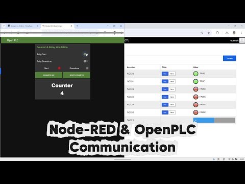 Node-RED - OpenPLC V4 Modbus Communication Tutorial