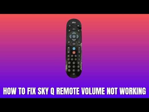 How to Fix Sky Q Remote Volume Not Working _ Easy Remote & TV Setup Troubleshooting [2026]