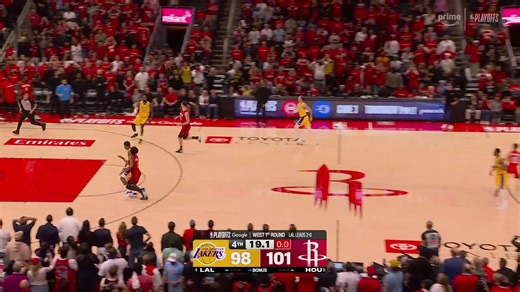 Watch [Highlight] LeBron gets the steal and hits a 3 to tie the game! | Streamable