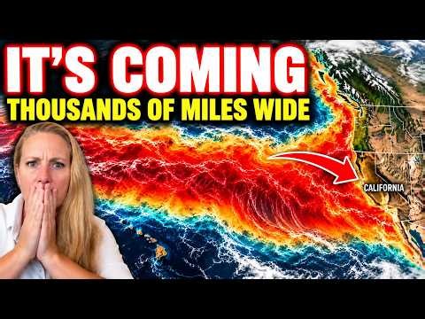 Something Massive Is Crossing the Pacific Toward California  “Planetary Quintuple Whammy” Warning