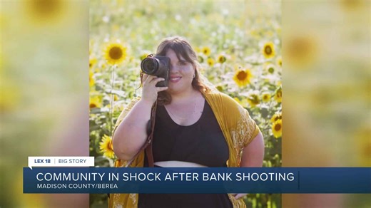Community in shock after bank shooting
