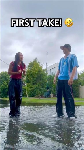 FAIL!🤣😭 - Cadel and Mia #blooper #funny #couple #shorts