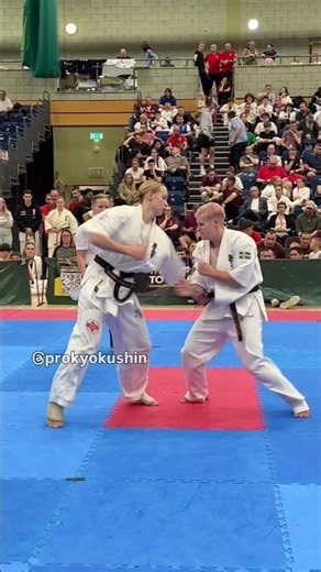 Final +60kg Agnes Westrin (SWE, aka) - Mette Nielsen (SWE) 48th British #Kyokushin #Karate Open 2026