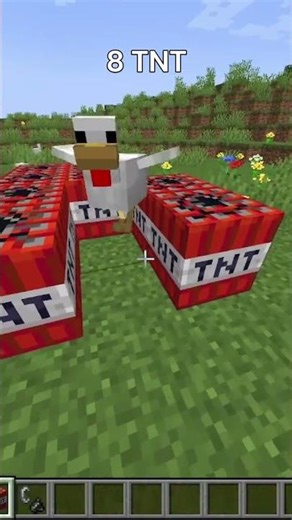 8 TNT Explosion in Minecraft!