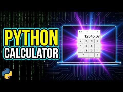 Python GUI Calculator Project | Tkinter for Beginners