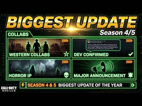 CODM Season 4 & 5 - Biggest Update of the Year Confirmed