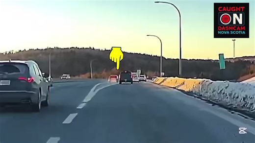 Caught on DashCam Nova Scotia on Instagram: "A Mercedes missed their exit and decided to cut across from the far left lane straight to the off-ramp, nearly sideswiping a white Toyota that was already in the correct lane and exiting properly. This is a perfect example of why last-second lane changes on highways are dangerous. If you miss your exit, take the next one. Don’t put others at risk trying to save a minute. 🎥 Watch closely. 📩 Got DashCam footage? Send it to: caughtondashcamns@gmail.com