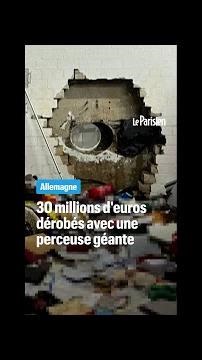 « 3000 coffres touchés »: ils cambriolent une banque avec une perceuse géante