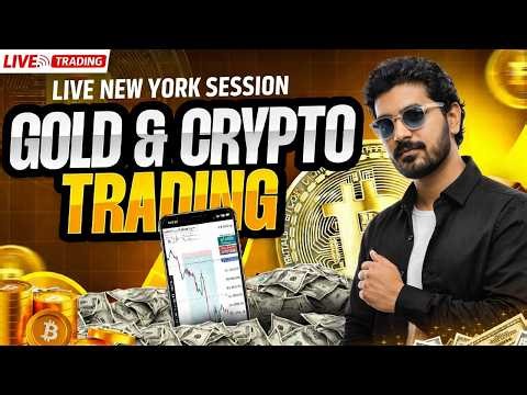 LIVE Crypto Trading | Gold & Bitcoin & Altcoins | (BTC ETH) | live btc trading | crypto