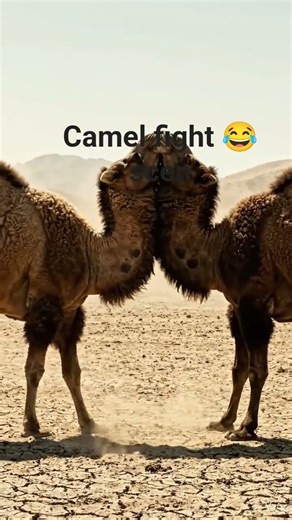 Camel Fight in the Desert – Intense Animal Battle 🐪🔥
