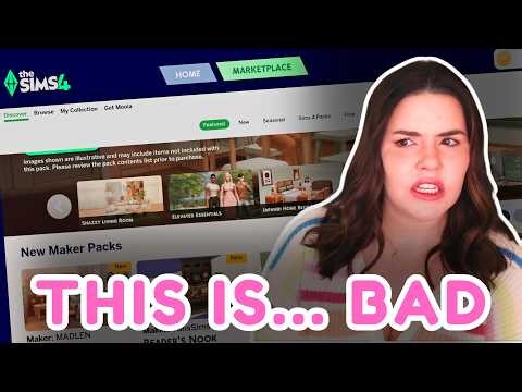 The Sims 4 Marketplace is WORSE Than I Thought… | Sims 4 Base Game Update
