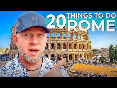 20 Best Things To Do in Rome Italy Travel Guide 2026 4K