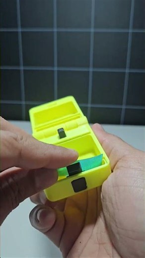 3D Printed Spring-Loaded Storage Box #3dprinting #3dprint