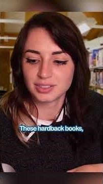 ASMR - Helping log children's books at the library #shorts