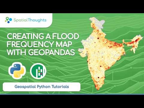 Creating a Flood Frequency Map (Geospatial Python Tutorials)