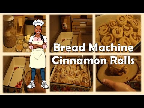 Bread Machine Cinnamon Rolls | How to Make Cinnamon Rolls in Your Bread Machine | Recipe