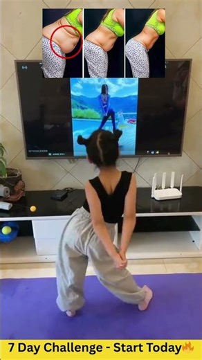 7 Minute Workout to Lose Belly Fat🔥