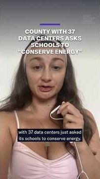 County with 37 data centers asks schools to "conserve energy"