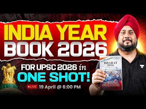 India Year Book 2026 Marathon | Bharat 2026 Complete Coverage | UPSC Prelims 2026 | Navdeep Singh
