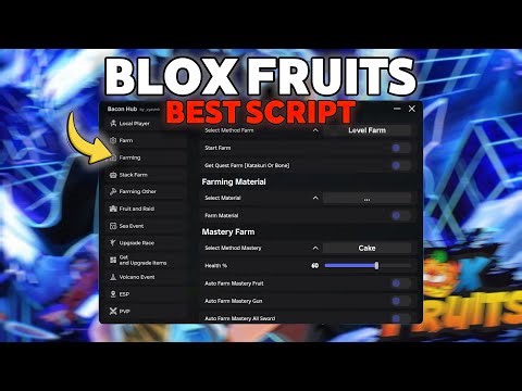 NEW Blox Fruits Script *NO KEY* - AUTO FARM, MASTERY FARM, AUTO RAID, DUNGEON, AUTO BOUNTY + MORE!