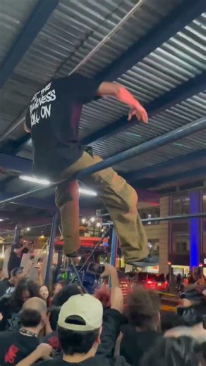 Korn Mosh Pit on Streets of NYC