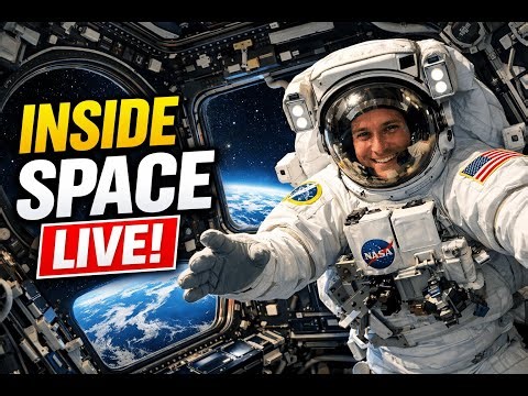🔴 LIVE: Inside the International Space Station (ISS) | NASA Space Tour From Orbit 🌍🚀