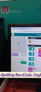 Spelling Bee Coding Fun | Grade 1 Students Learn with .org 🐝💻
