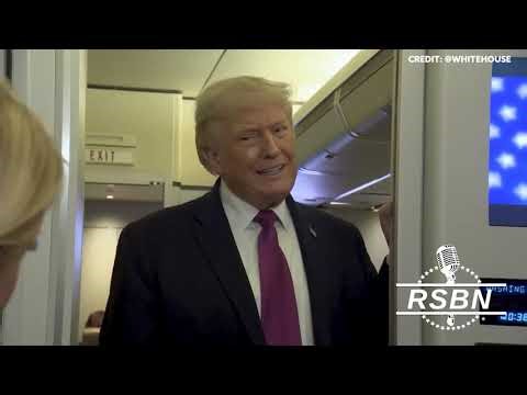 FULL EVENT: President Trump Speaks to Press En Route to Joint Base Andrews - 04/17/26