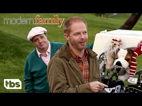 Mitchell Wants To Impress Jay While Golfing (Clip) | Modern Family | TBS