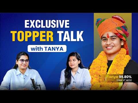 CBSE 12th Arts Topper 2026: Tanya 99.80% Strategy & Success Story | Prince Academy